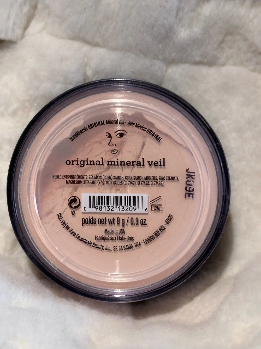 BareMINERALS Full Size ORIGINAL Translucent MINERAL VEIL SETTING POWDER $36 NEW